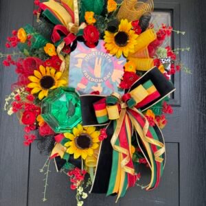 Celebrate Freedom Juneteenth Wreath